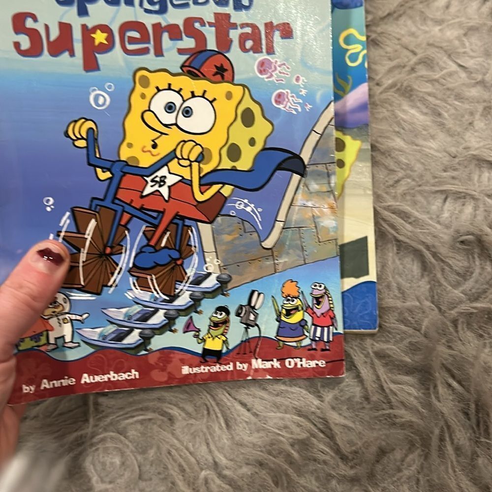 Nickelodeon vintage sponge bob SquarePants set‎ of 3 books - Picture 7 of 7